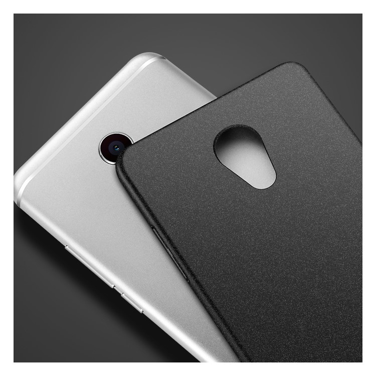 MSVII Ultra-thin Matte Anti-shock Plastic Phone Case for Meizu MX6 - Black-4