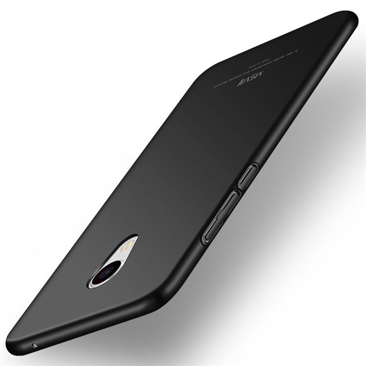 MSVII Ultra-thin Protective Hard Plastic Phone Case for Meizu MX6 - Black-2