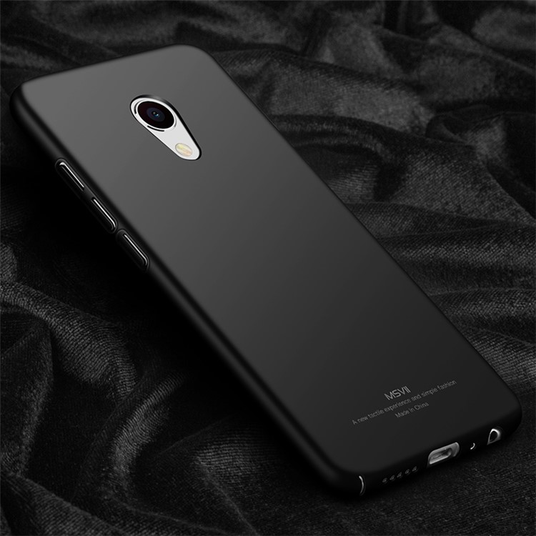 MSVII Ultra-thin Protective Hard Plastic Phone Case for Meizu MX6 - Black-3