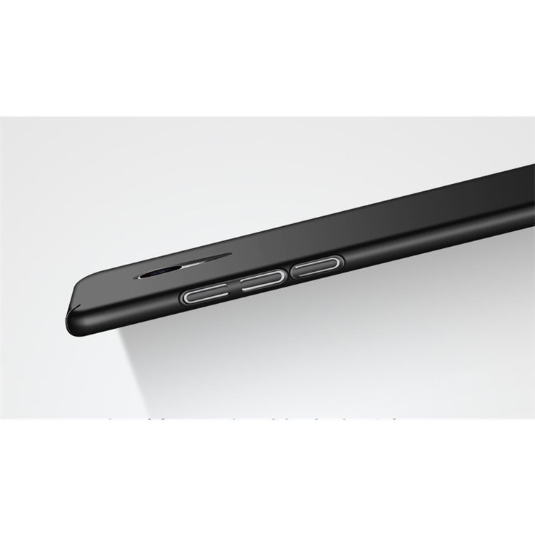 MSVII Ultra-thin Anti-slip Hard Plastic Phone Case for Meizu Pro 6 - Black-4