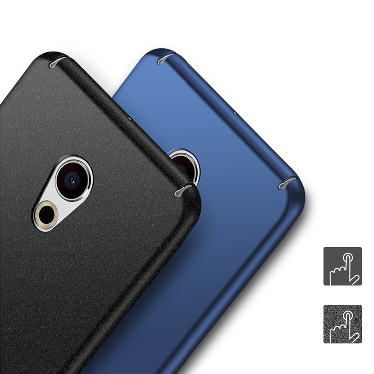 MSVII Ultra-thin Anti-slip Hard Plastic Phone Case for Meizu Pro 6 - Black-7