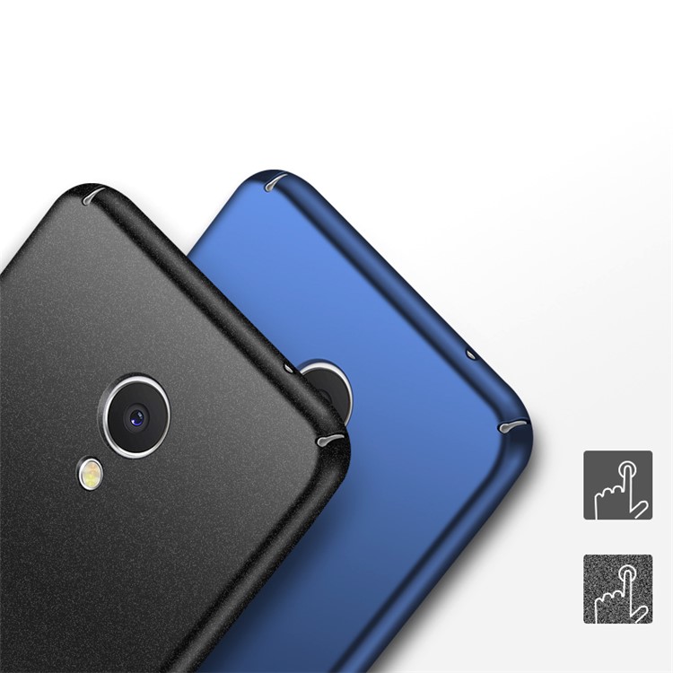 MSVII Ultra-thin Anti-shock Hard Plastic Phone Case Shell with Kickstand for Meizu m5 Note - Black-4