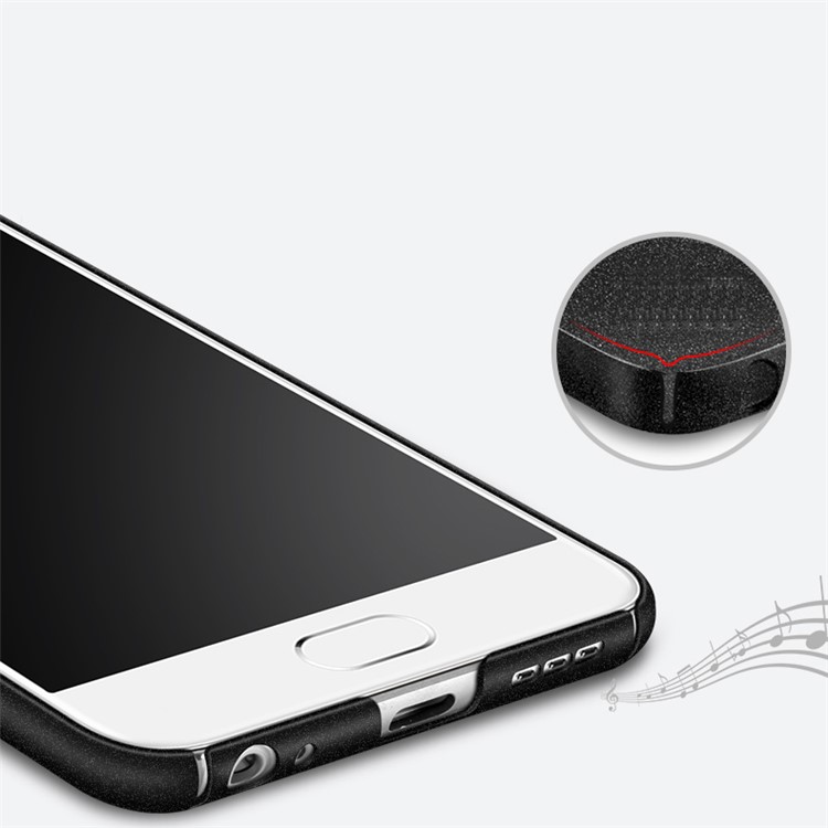 MSVII for Meizu m5 Note Ultra-thin Matte Kickstand Plastic Phone Case - Black-5