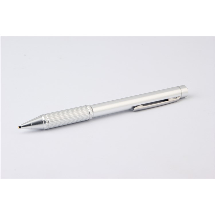 K820 Universal High-precision Active Capacitive Stylus Pen for iPhone Samsung Huawei - Silver-3