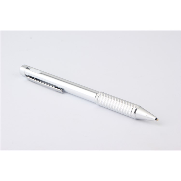 K820 Universal High-precision Active Capacitive Stylus Pen for iPhone Samsung Huawei - Silver-4
