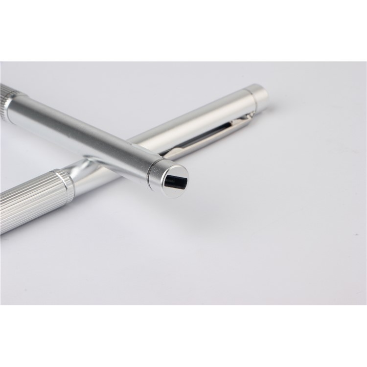 K820 Universal High-precision Active Capacitive Stylus Pen for iPhone Samsung Huawei - Silver-5