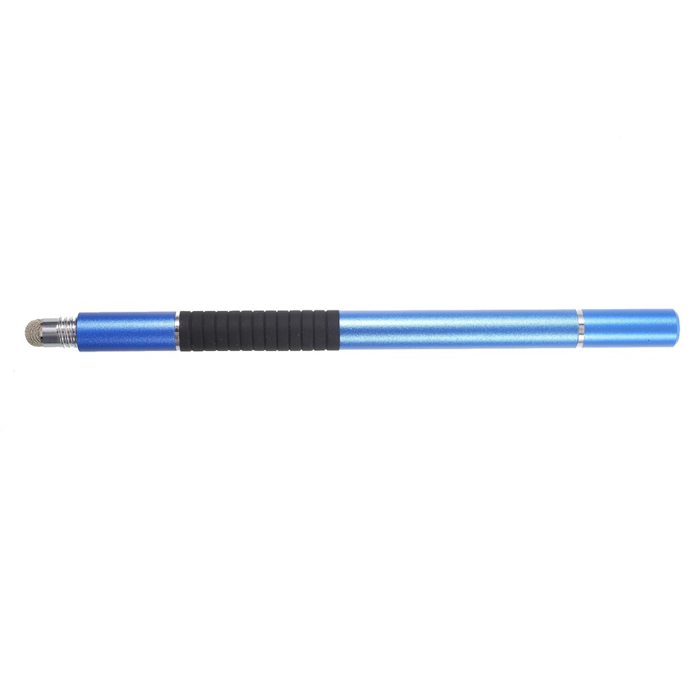 3-in-1 Portable Capacitive Pen + Drawing Pen + Ball Point Pen for iPhone iPad Samsung etc - Dark Blue-2