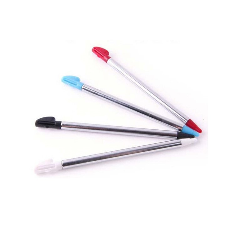 4Pcs/Set Retractable Replacement Metal Stylus Touch Pen for Nintendo 3DS-3