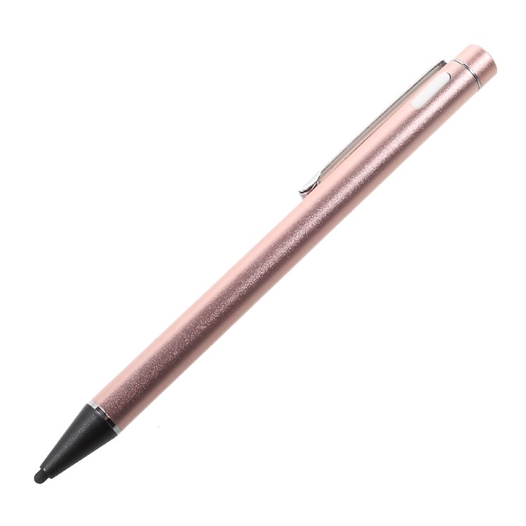 2.3mm Active Stylus Capacitive Pen for iPhone iPad Samsung (Not for iPad Air 2/Mini 4/Pro) - Rose Gold Color-3