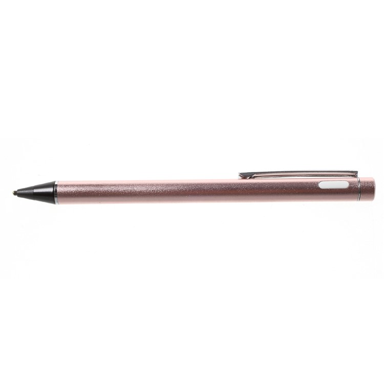 Metal Tip 2.0mm High-precision Capacitive Touch Screen Pen Stylus for iPhone iPad Samsung - Rose Gold Color-4