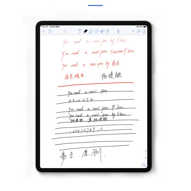 WIWU P306 Caneta Stylus Ativa Caneta De Capacitância Inteligente Para Ipad Mini 5 Ipad Pro 3 Etc.-7