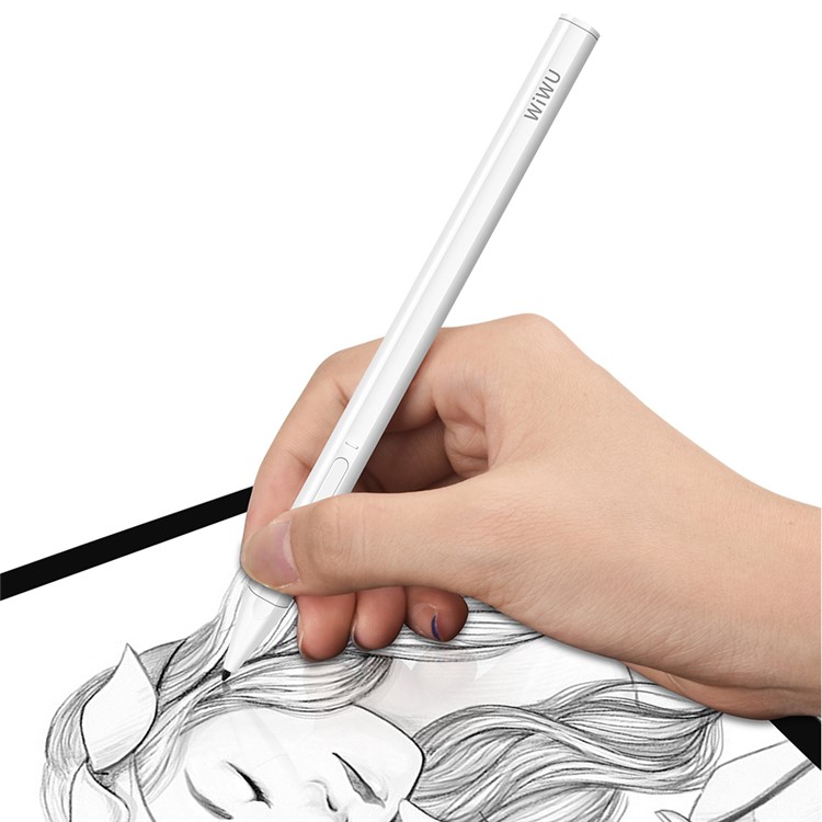 WIWU Pencil Magic Active Capacitance High-precision Touch Stylus Pen for Apple iPad 9.7-inch (2018), etc.-2