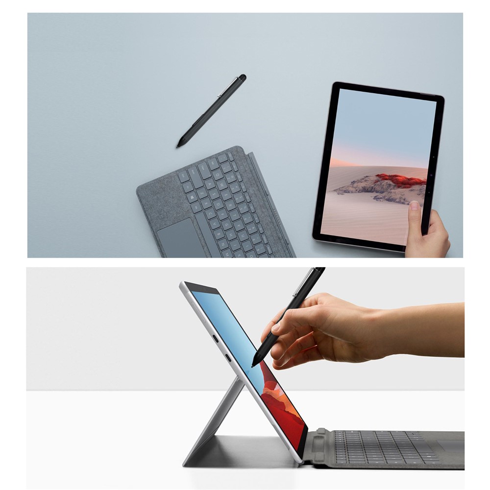 Laptop Stylus Pen with 1024 Levels of Pressure Points Tilt Sensitivity for Microsoft Surface Pro 3/4/5/6/7, Surface Book 2/1, Surface Laptop 1/2/3 - Black-10