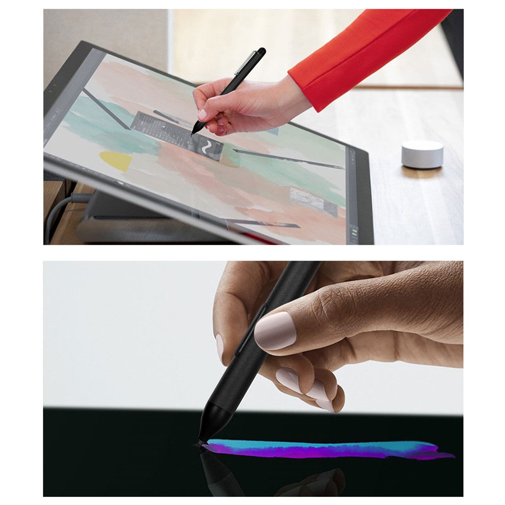 Laptop Stylus Pen with 1024 Levels of Pressure Points Tilt Sensitivity for Microsoft Surface Pro 3/4/5/6/7, Surface Book 2/1, Surface Laptop 1/2/3 - Black-9