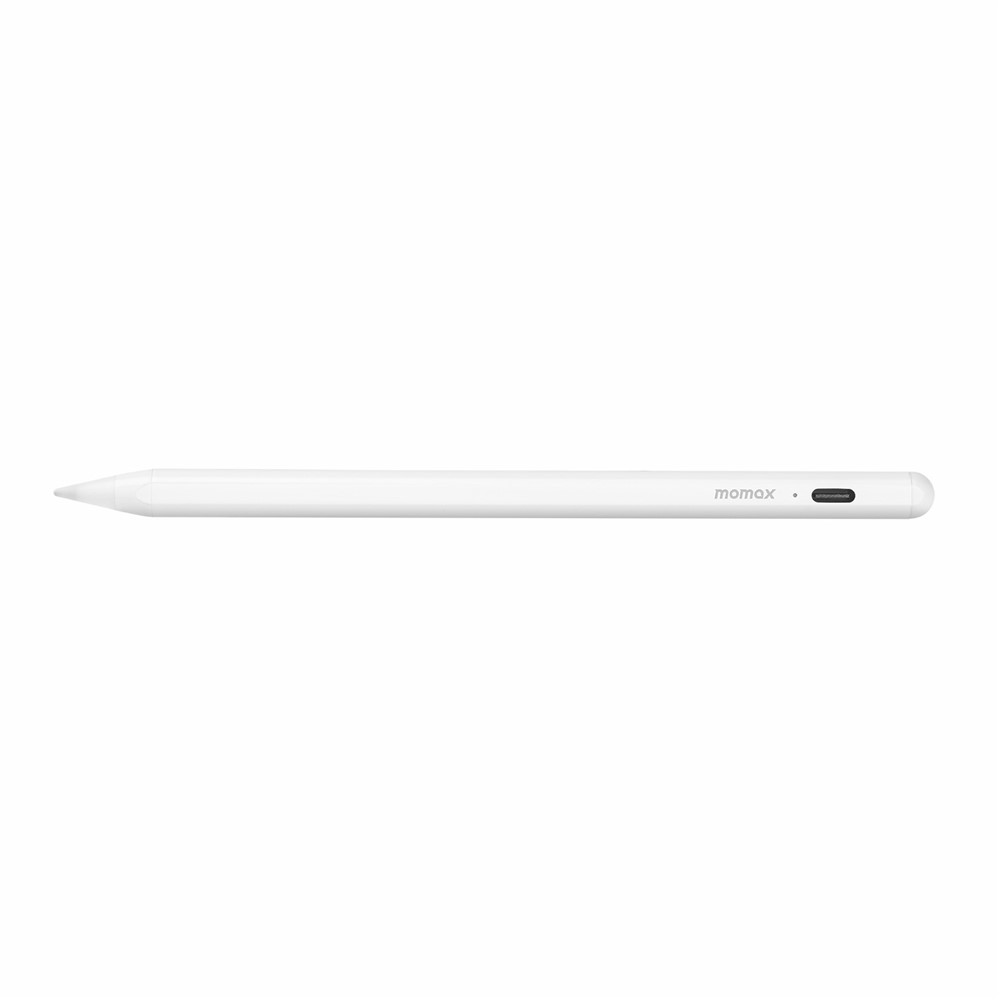 MOMAX ONE LINK Tablet Stylus Pen Anti-mistouch Tilt Sensitivity Capacitive Stylus Pen for iPad Pro 11-inch/12.9-inch (2021/2020/2018) - White-2