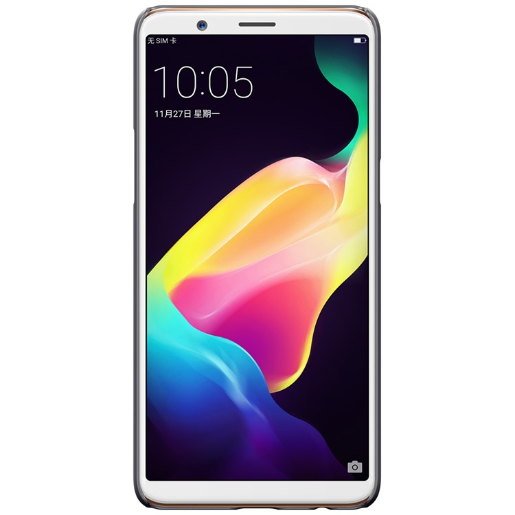 NILLKIN Super Frosted Shield Hard PC Back Mobile Phone Case for Oppo R11s Plus - Black-2