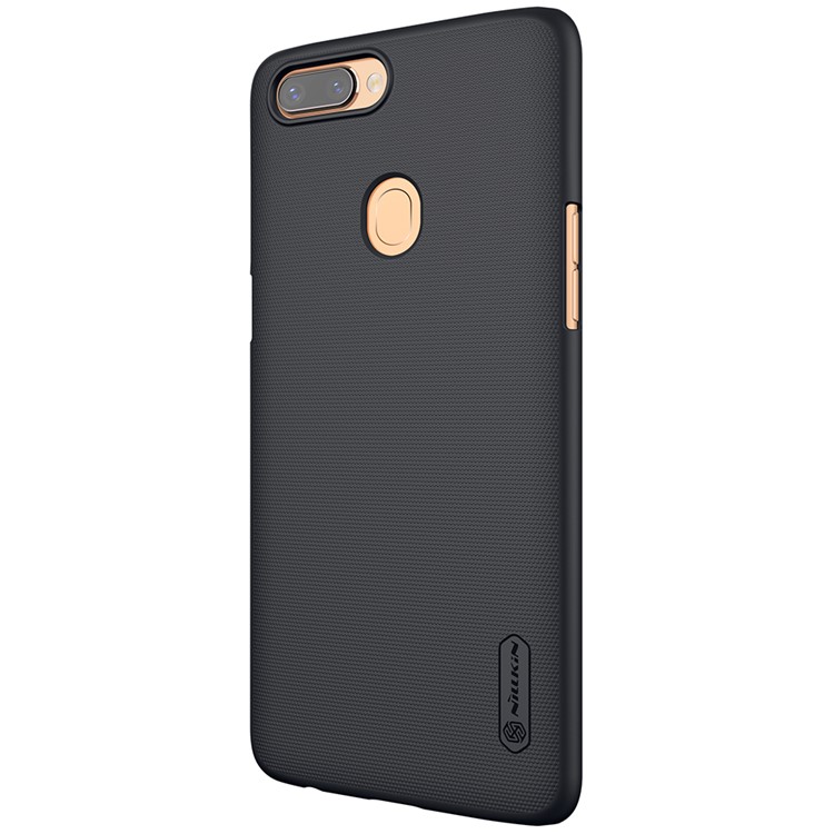 NILLKIN Super Frosted Shield Hard PC Back Mobile Phone Case for Oppo R11s Plus - Black-5