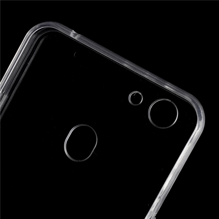 Crystal Clear Acrylic+ TPU Hybrid Back Case for OPPO F5 / A73 - Transparent-5