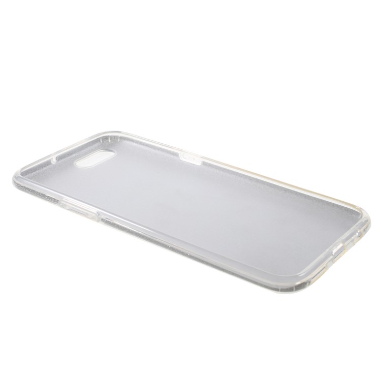 3-in-1 Glittery Powder Paper TPU + PC Hybrid Phone Case for OPPO R11 Plus - Silver-4