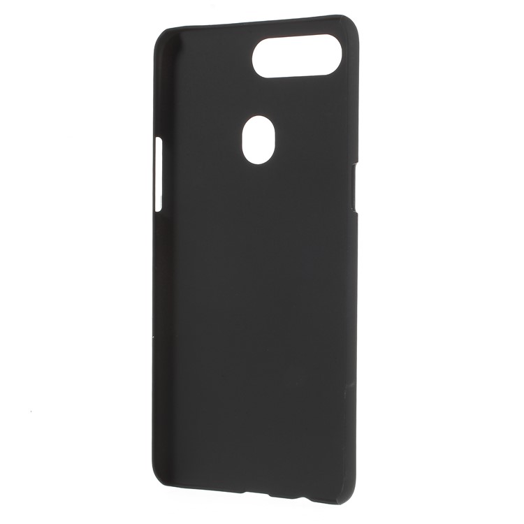Rubberized Hard Plastic Case for Oppo R15 - Black-3