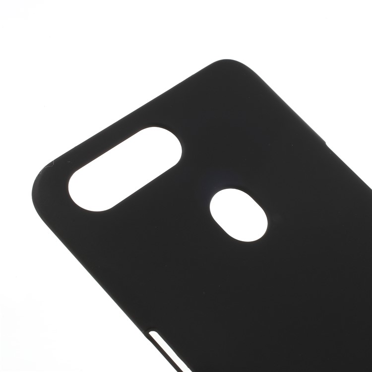 Rubberized Hard Plastic Case for Oppo R15 - Black-4