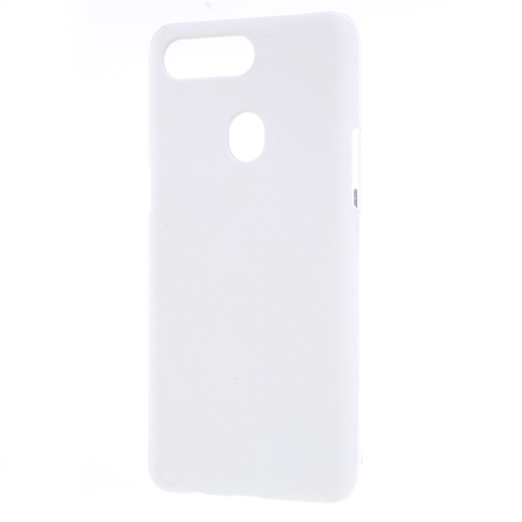 Rubberized Hard Plastic Cover for Oppo R15 - White-2