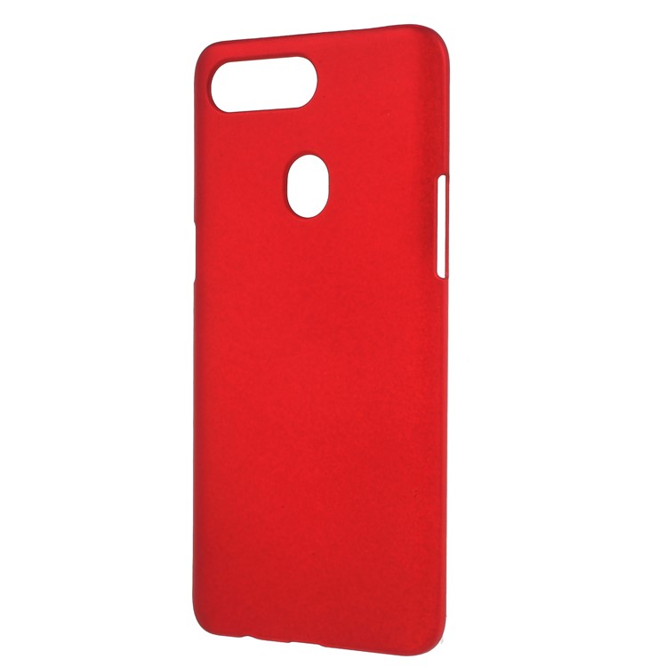 Rubberized Hard Plastic Casing for Oppo R15 - Red-2