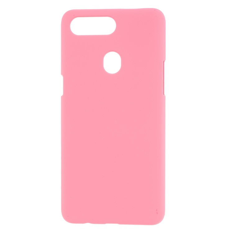 Rubberized Hard Plastic Shell for Oppo R15 - Pink-1