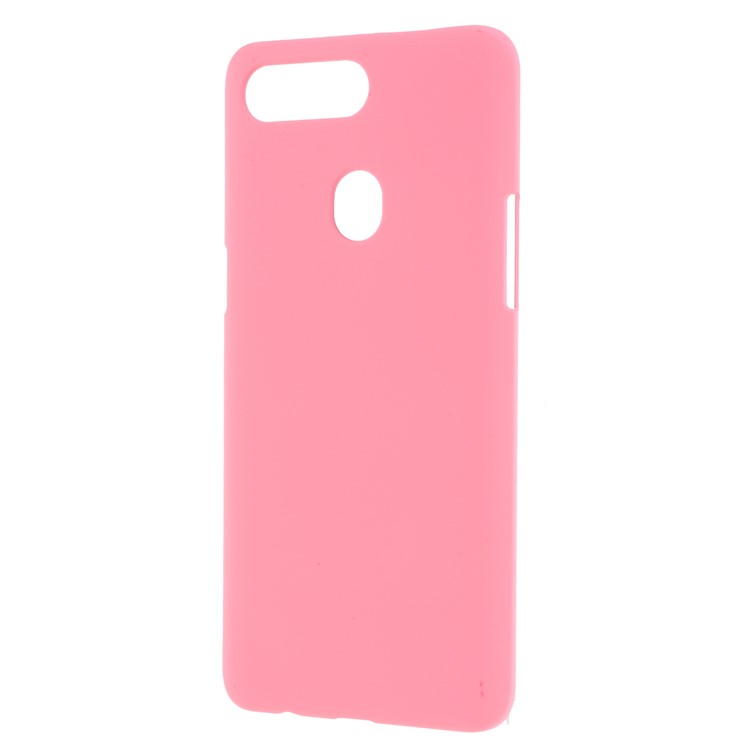 Rubberized Hard Plastic Shell for Oppo R15 - Pink-2