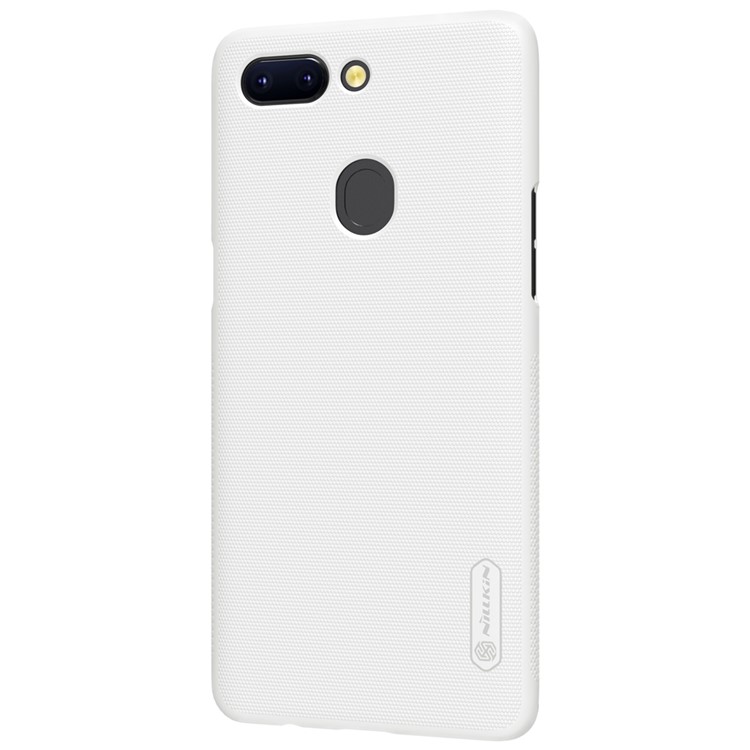 NILLKIN Super Frosted PC Cover for Oppo R15 Pro - White-4