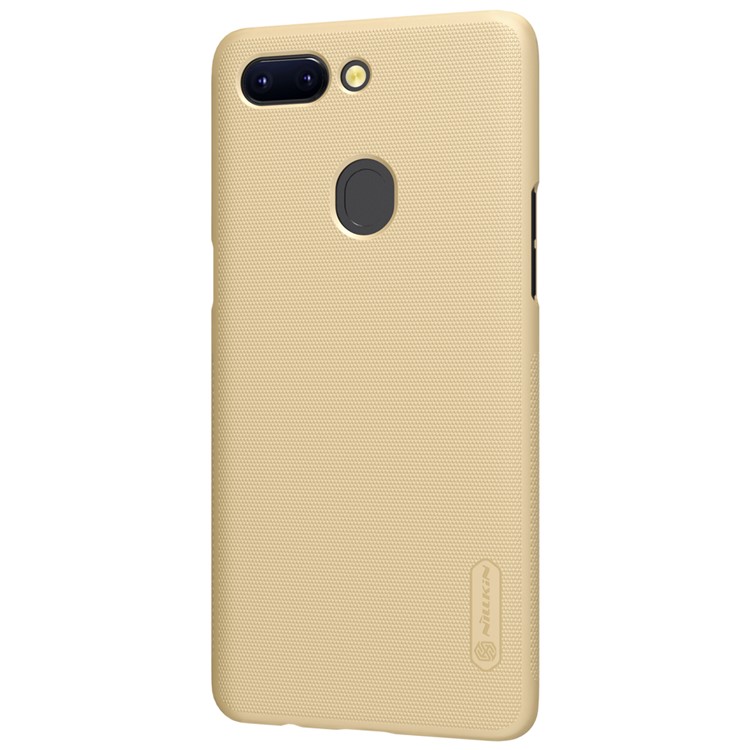 NILLKIN Super Frosted PC Casing for Oppo R15 Pro - Gold-3