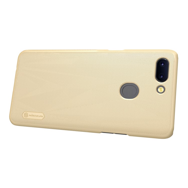 NILLKIN Super Frosted PC Casing for Oppo R15 Pro - Gold-5