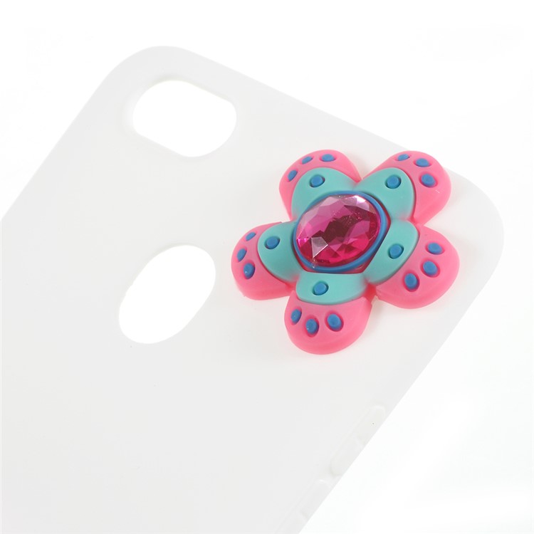 3D Cartoon Pattern Soft TPU Mobile Case for OPPO F5 - Fashion Girl-4