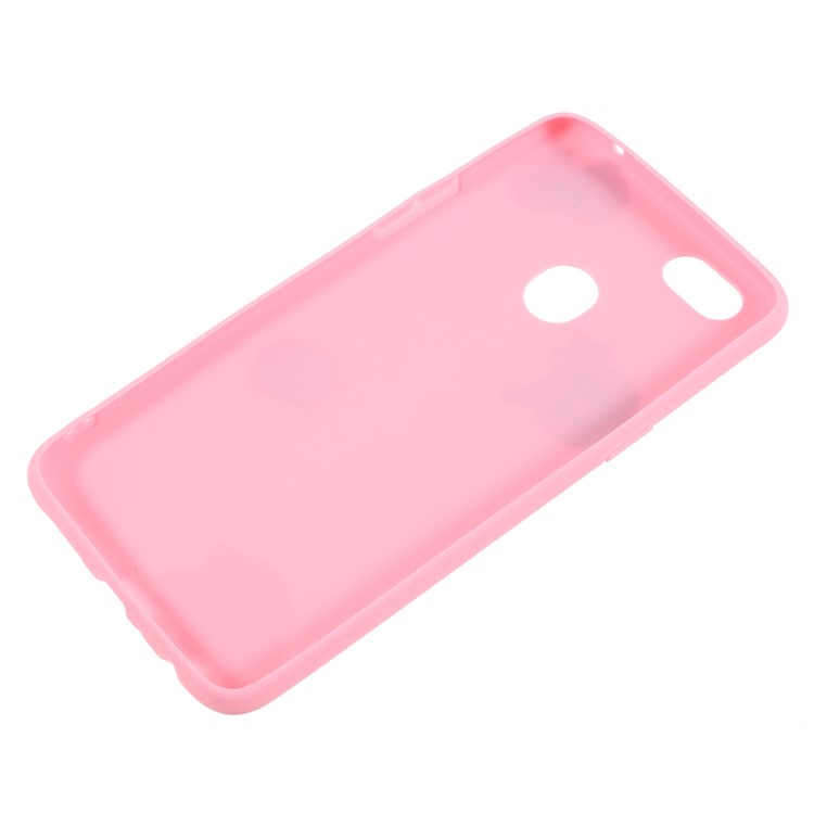 3D Cartoon Pattern Soft TPU Mobile Casing for OPPO F5 - Eyes and Foods-3