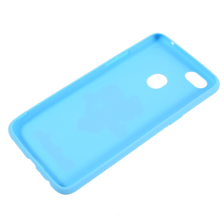 3D Cartoon Pattern Soft TPU Back Shell for OPPO F5 - Happy Dog-3