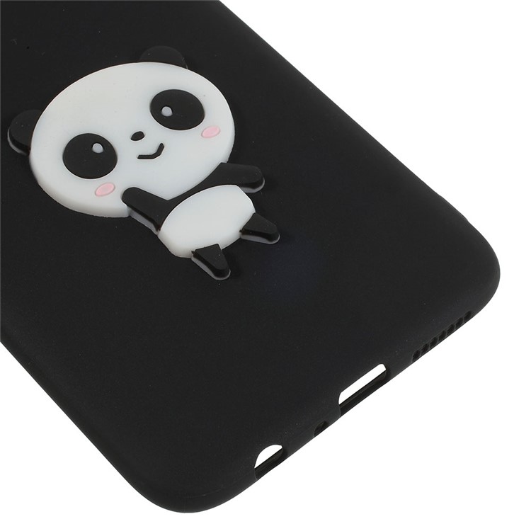 Cute 3D Cartoon Doll Pattern TPU Mobile Phone Case for OPPO F5 - Shy Panda-5