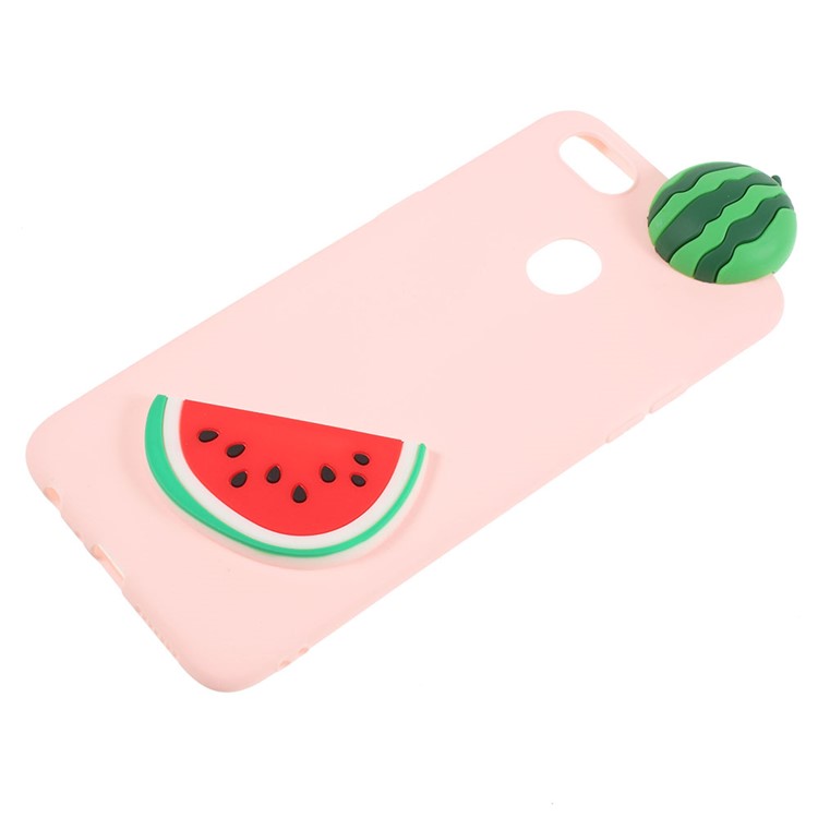 Cute 3D Cartoon Doll Pattern TPU Phone Cover for OPPO F5 - Watermelon-2