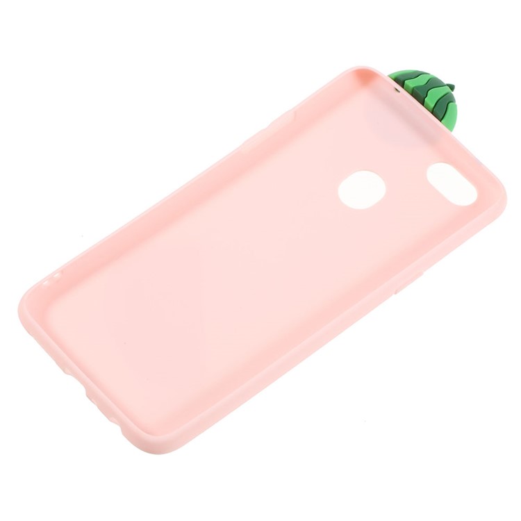 Cute 3D Cartoon Doll Pattern TPU Phone Cover for OPPO F5 - Watermelon-3