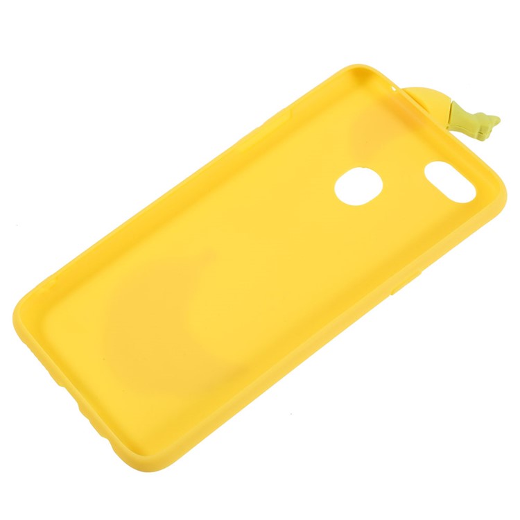Cute 3D Cartoon Doll Pattern TPU Mobile Phone Shell for OPPO F5 - Banana-3