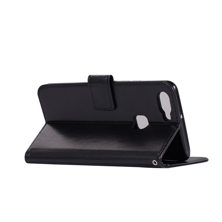 Imprint Owl Dream Catcher Wallet Stand Leather Case for vivo X20 - Black-6
