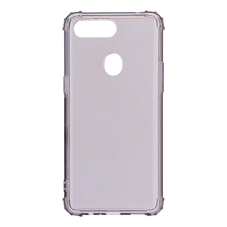 Shockproof TPU Mobile Phone Case for Oppo R15 Pro - Grey-1