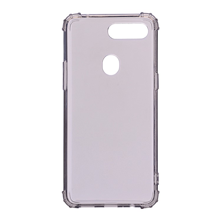 Shockproof TPU Mobile Phone Case for Oppo R15 Pro - Grey-2