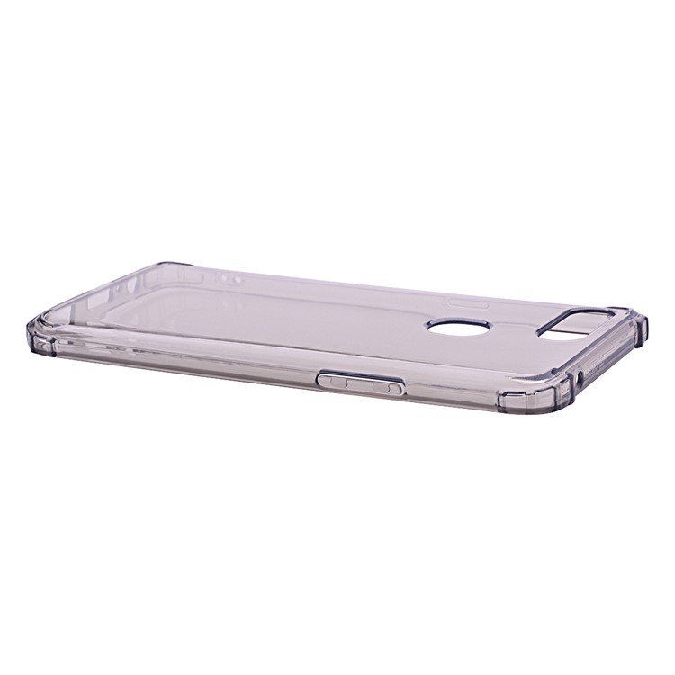 Shockproof TPU Mobile Phone Case for Oppo R15 Pro - Grey-3