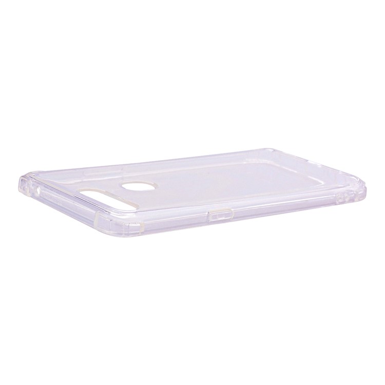 Shockproof TPU Mobile Phone Cover for Oppo R15 Pro - Transparent-4