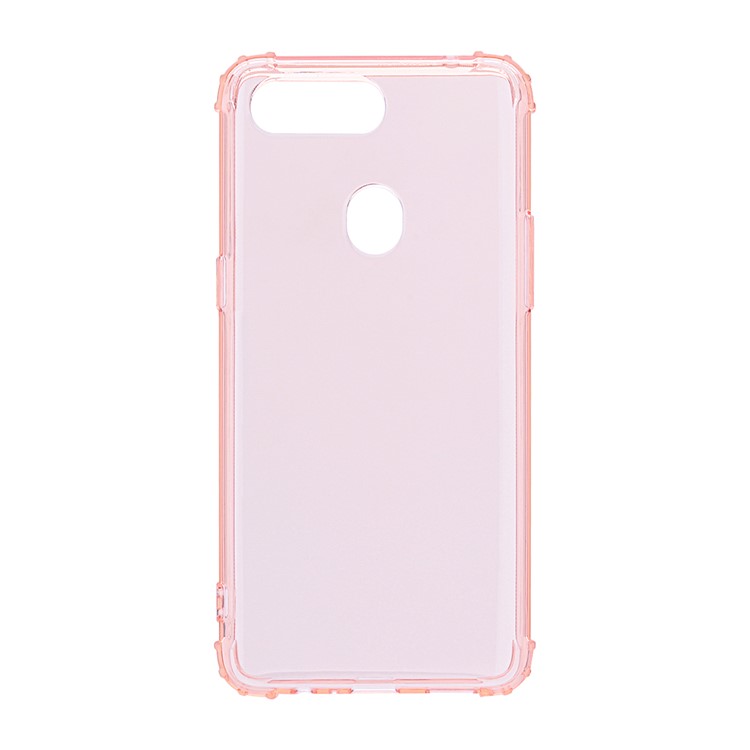 Shockproof TPU Cell Phone Case Cover for Oppo R15 Pro - Pink-1