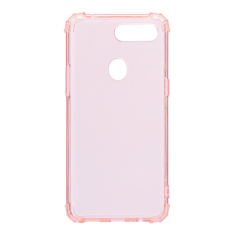 Shockproof TPU Cell Phone Case Cover for Oppo R15 Pro - Pink-2