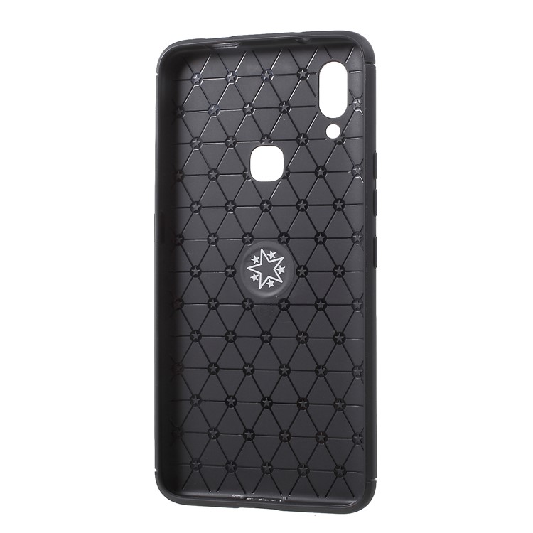 Finger Ring Kickstand TPU Mobile Cover (Built-in Magnetic Metal Sheet) for vivo NEX A - All Black-7