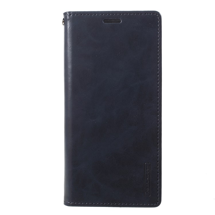 MERCURY GOOSPERY Blue Moon Stand Leather Wallet Cell Phone Case for Oppo R15 Pro - Dark Blue-1