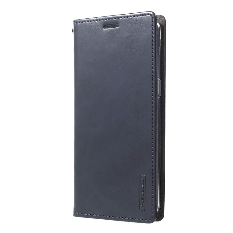 MERCURY GOOSPERY Blue Moon Stand Leather Wallet Cell Phone Case for Oppo R15 Pro - Dark Blue-2