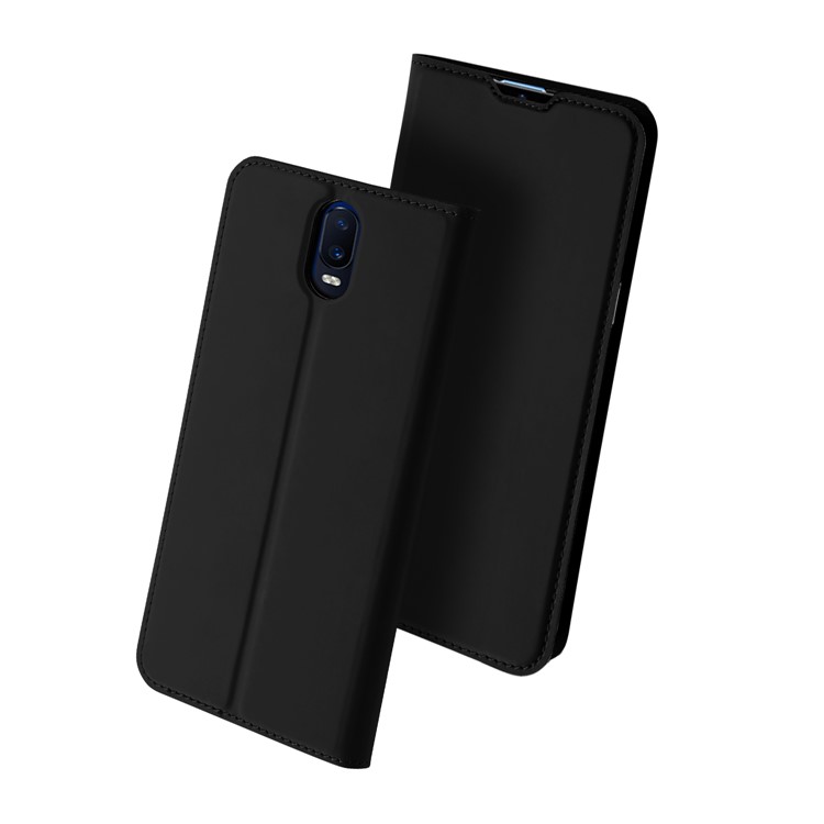 DUX DUCIS Skin Pro Series Leather Stand Case for Oppo R17 - Black-2